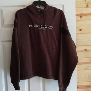 Men's Highland Outfitters hoodie, large